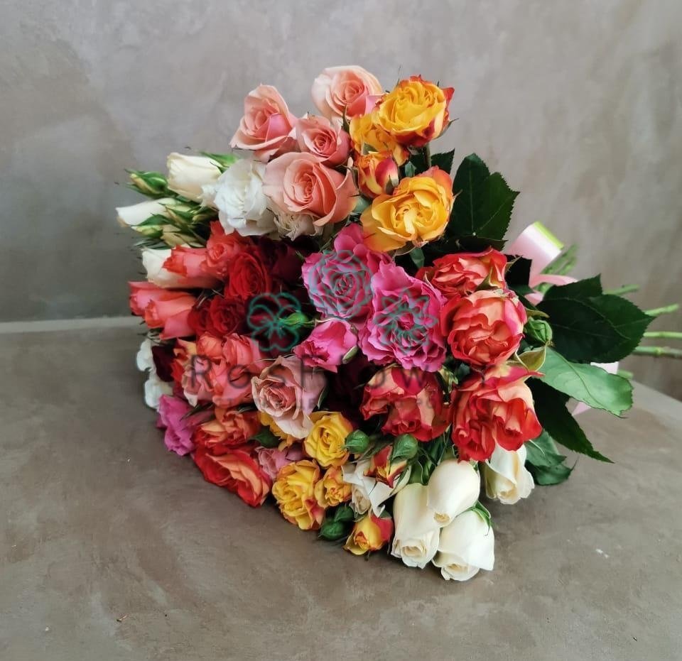 Букет цветов из: Розы в Октябрьское Ханты-Мансийский АО