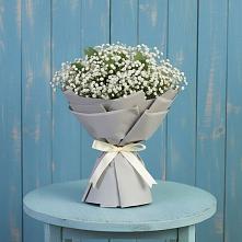 Букет цветов из:  Гипсофила #REPLACE_PRED# Октябрьское Ханты-Мансийский АО
