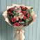 Букет цветов из: Гвоздики и Розы в Октябрьское Ханты-Мансийский АО