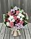 Букет цветов из: Альстромерии, Гвоздики, Розы и Хризантемы в Октябрьское Ханты-Мансийский АО