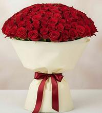 Букет 101 Красная роза Милано в Октябрьское Ханты-Мансийский АО