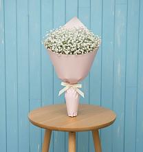 Букет цветов из:  Гипсофила в Октябрьское Ханты-Мансийский АО