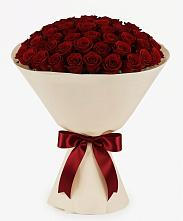 Букет 101 Бордовая роза Блэк Бакарра в Октябрьское Ханты-Мансийский АО
