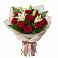 Букет цветов из: Лилии и Розы в Октябрьское Ханты-Мансийский АО
