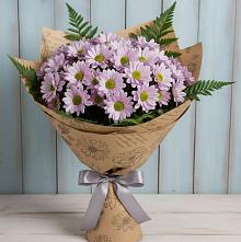 Букет цветов из:  Хризантемы #REPLACE_PRED# Октябрьское Ханты-Мансийский АО