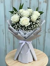 Букет цветов из:  Розы #REPLACE_PRED# Октябрьское Ханты-Мансийский АО