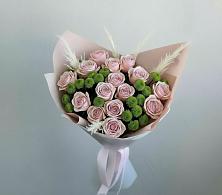 Букет цветов из:  Розы и Хризантемы в Октябрьское Ханты-Мансийский АО