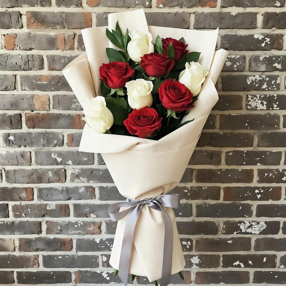 Букет цветов из: Розы в Октябрьское Ханты-Мансийский АО