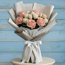 Букет цветов из:  Розы #REPLACE_PRED# Октябрьское Ханты-Мансийский АО