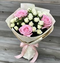 Букет цветов из:  Розы в Октябрьское Ханты-Мансийский АО