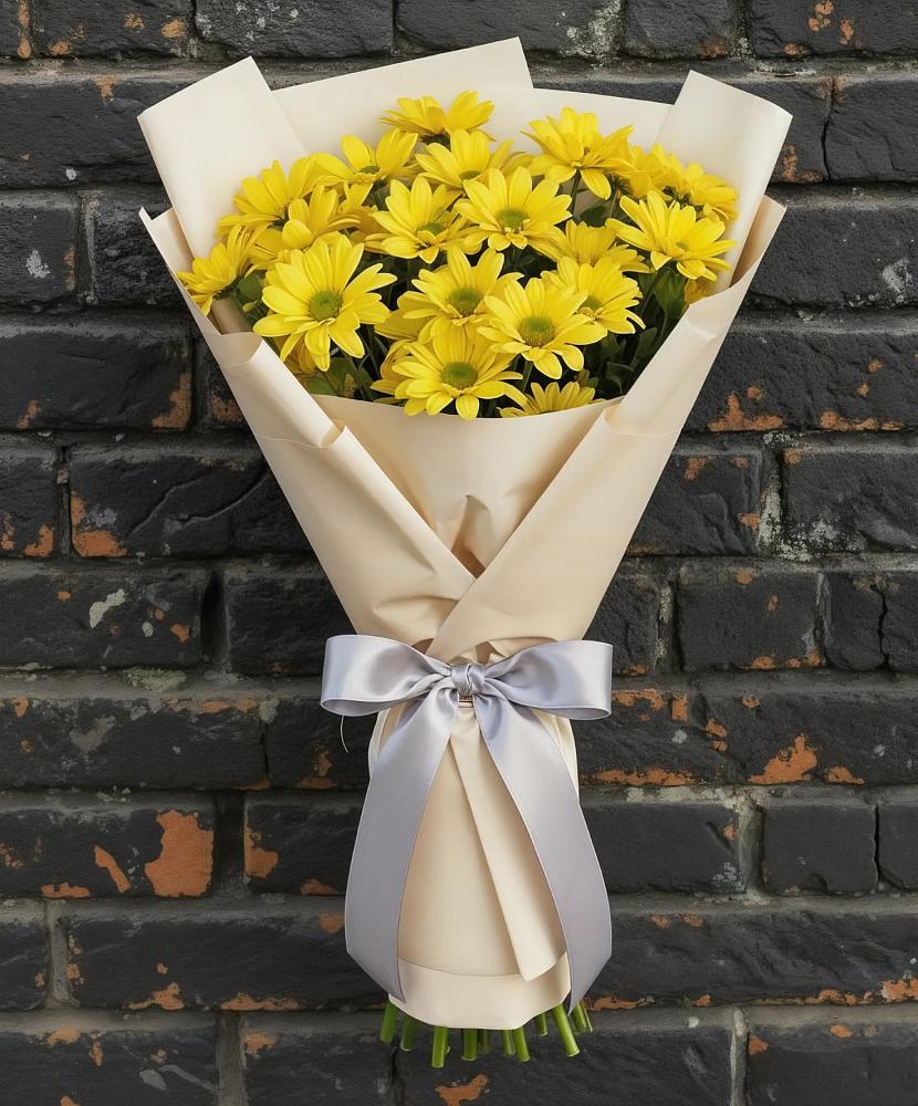Букет цветов из: Хризантемы в Октябрьское Ханты-Мансийский АО