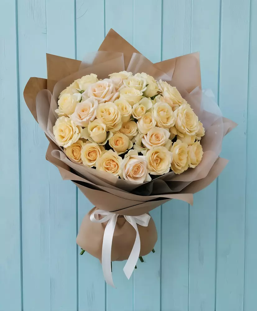 Букет Кремовое облако в Октябрьское Ханты-Мансийский АО