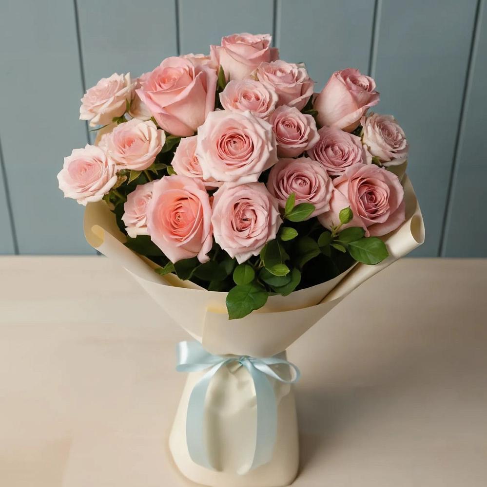 Букет Розовый шарм в Октябрьское Ханты-Мансийский АО