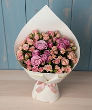 Букет цветов из:  Розы в Октябрьское Ханты-Мансийский АО